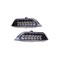 Winjet Led Sequential Turn Signal - Black / Clear CTSWJ-0640-GBC-SQ - alternate 2
